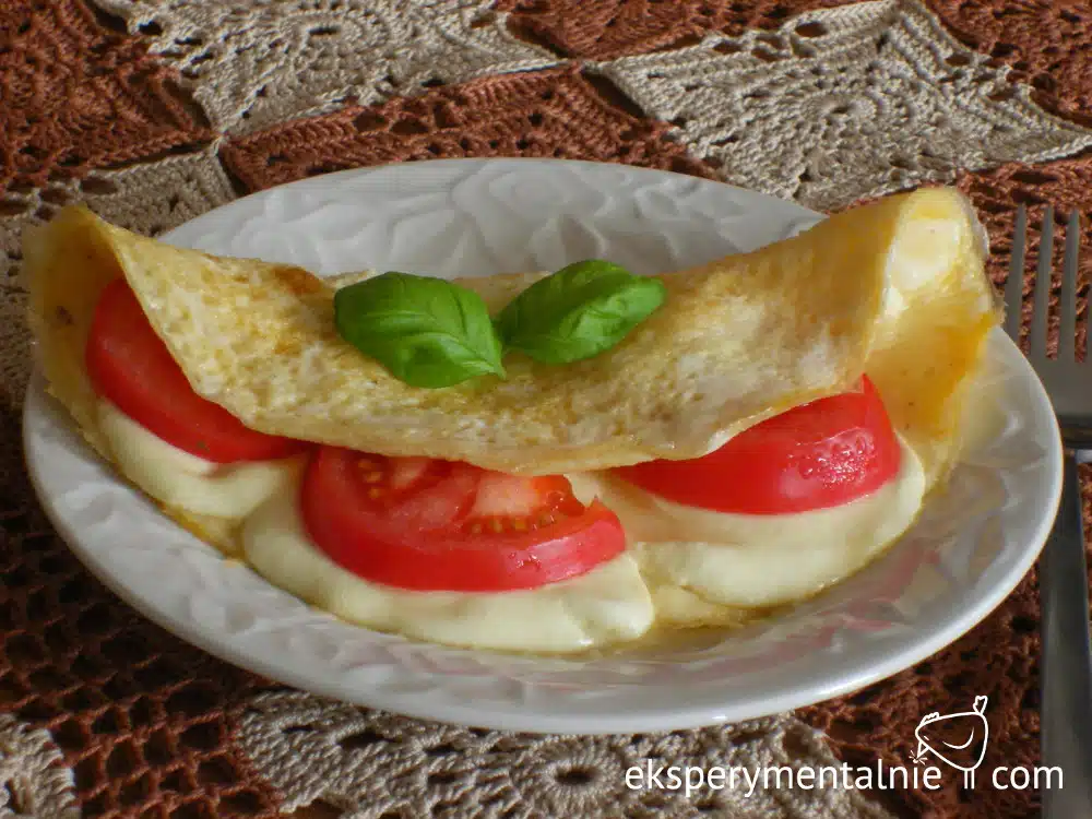 przepis na omlet z serem