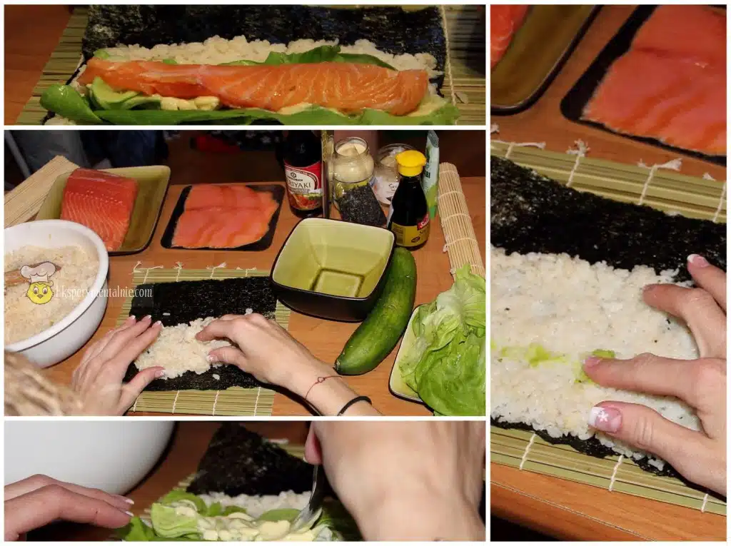 Domowe sushi maki Domowe sushi maki