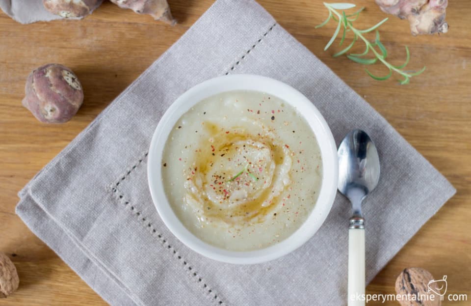 Cream of Jerusalem Artichoke Sunchoke Soup