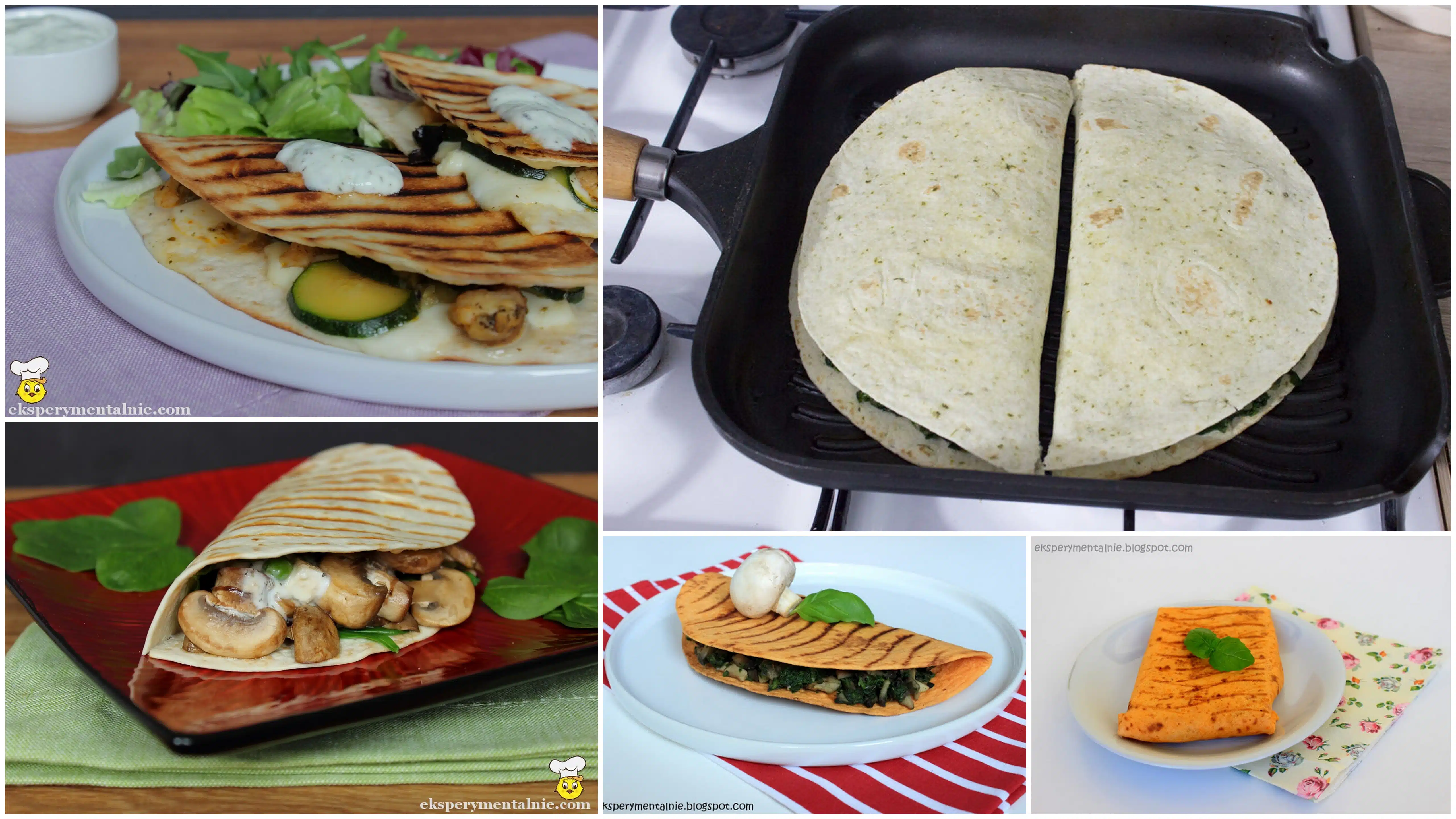 grillowana tortilla grillowana tortilla