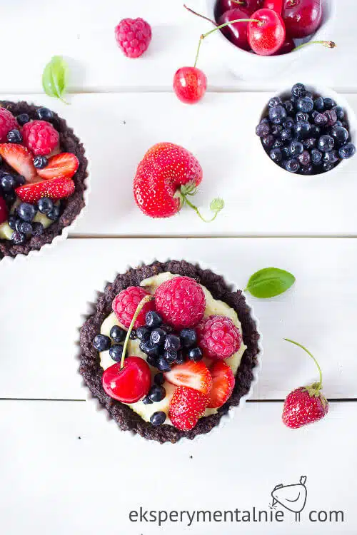 tarta bezglutenowa z budyniem tarta bezglutenowa z budyniem