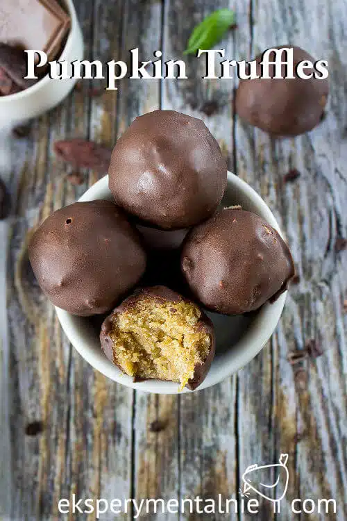 Pumpkin Truffles Pumpkin Truffles