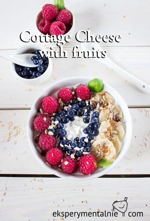 cottage cheese with fruits