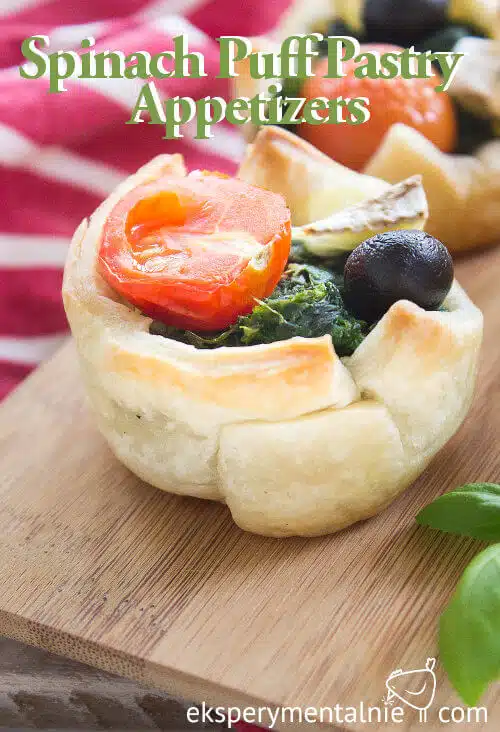 Spinach Puff Pastry Appetizers
