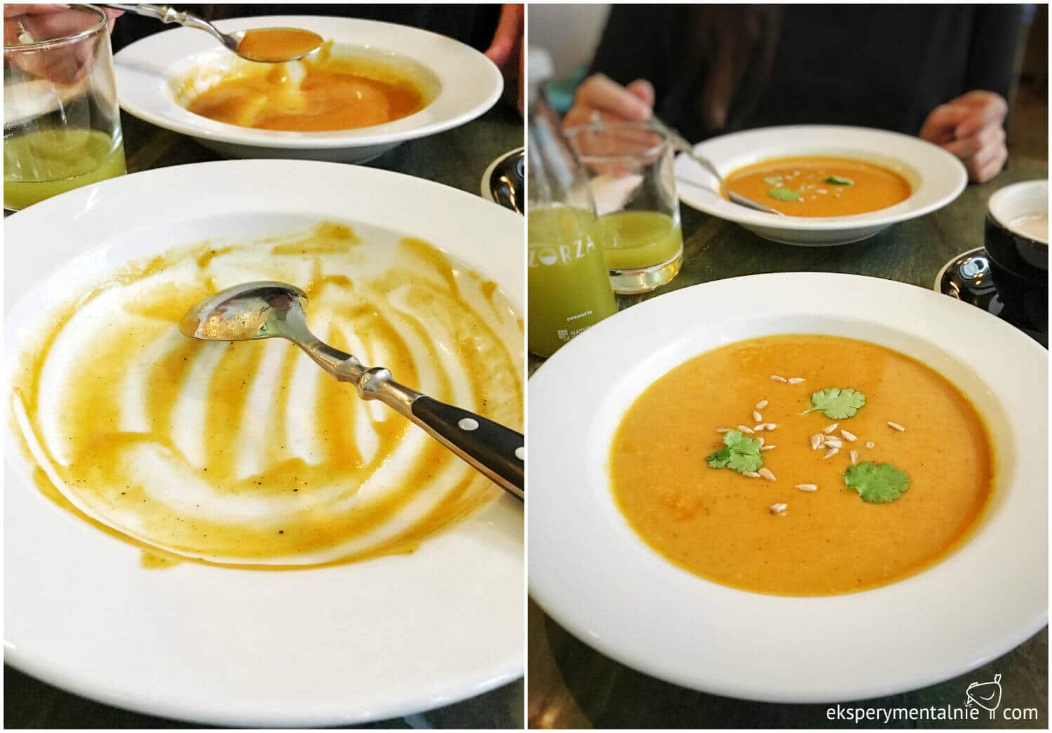 zupa krem z dyni i batatów