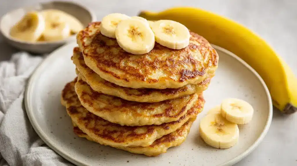 Placki bananowe bez mąki: szybkie śniadanie