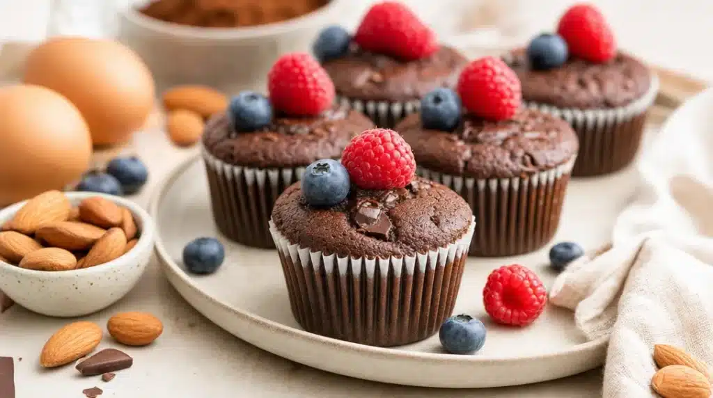 Babeczki bez mąki - puszyste muffiny keto